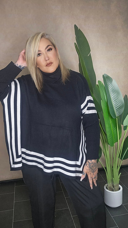 Poncho Pullover "Lina"