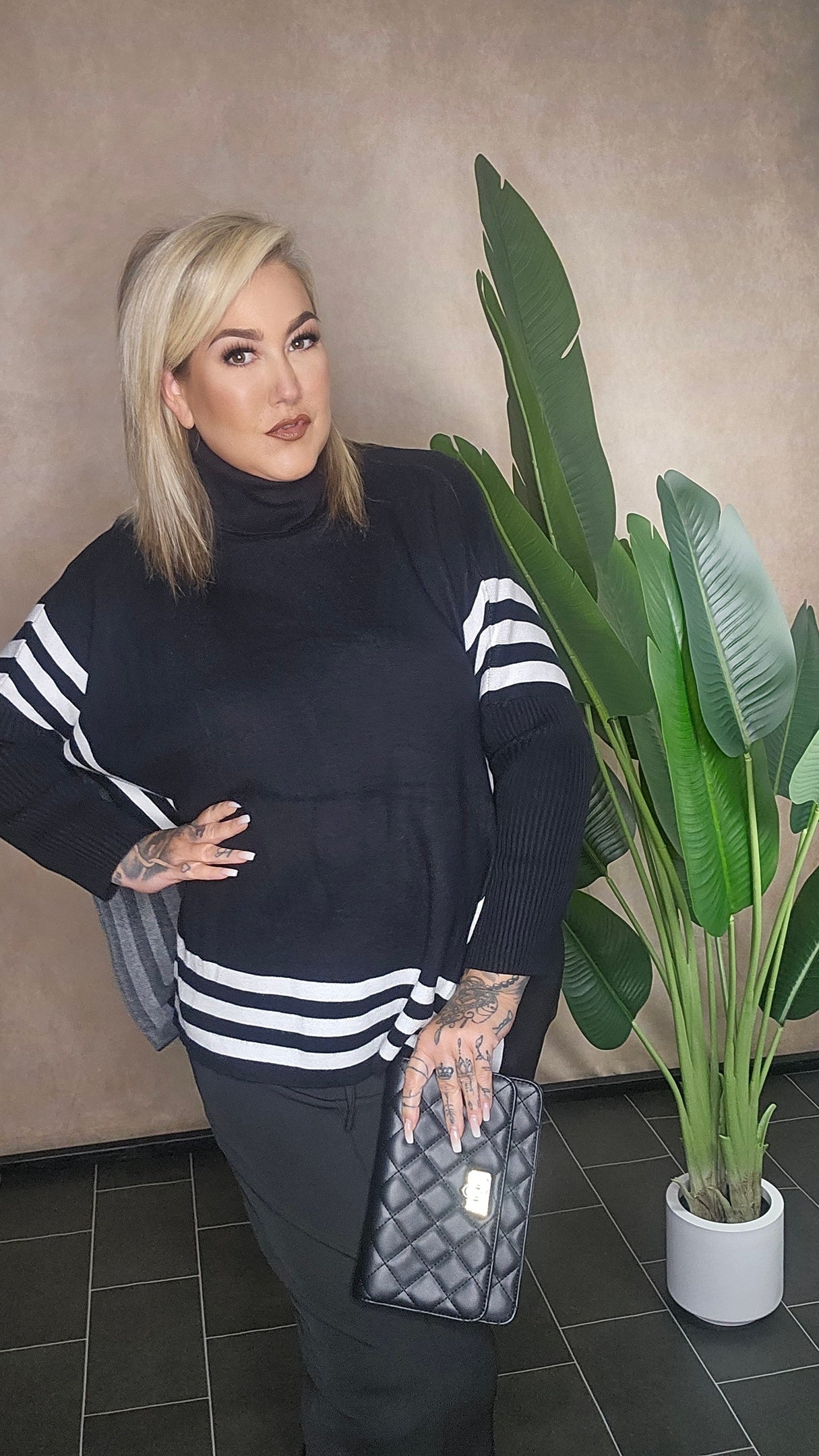 Poncho Pullover "Lina"