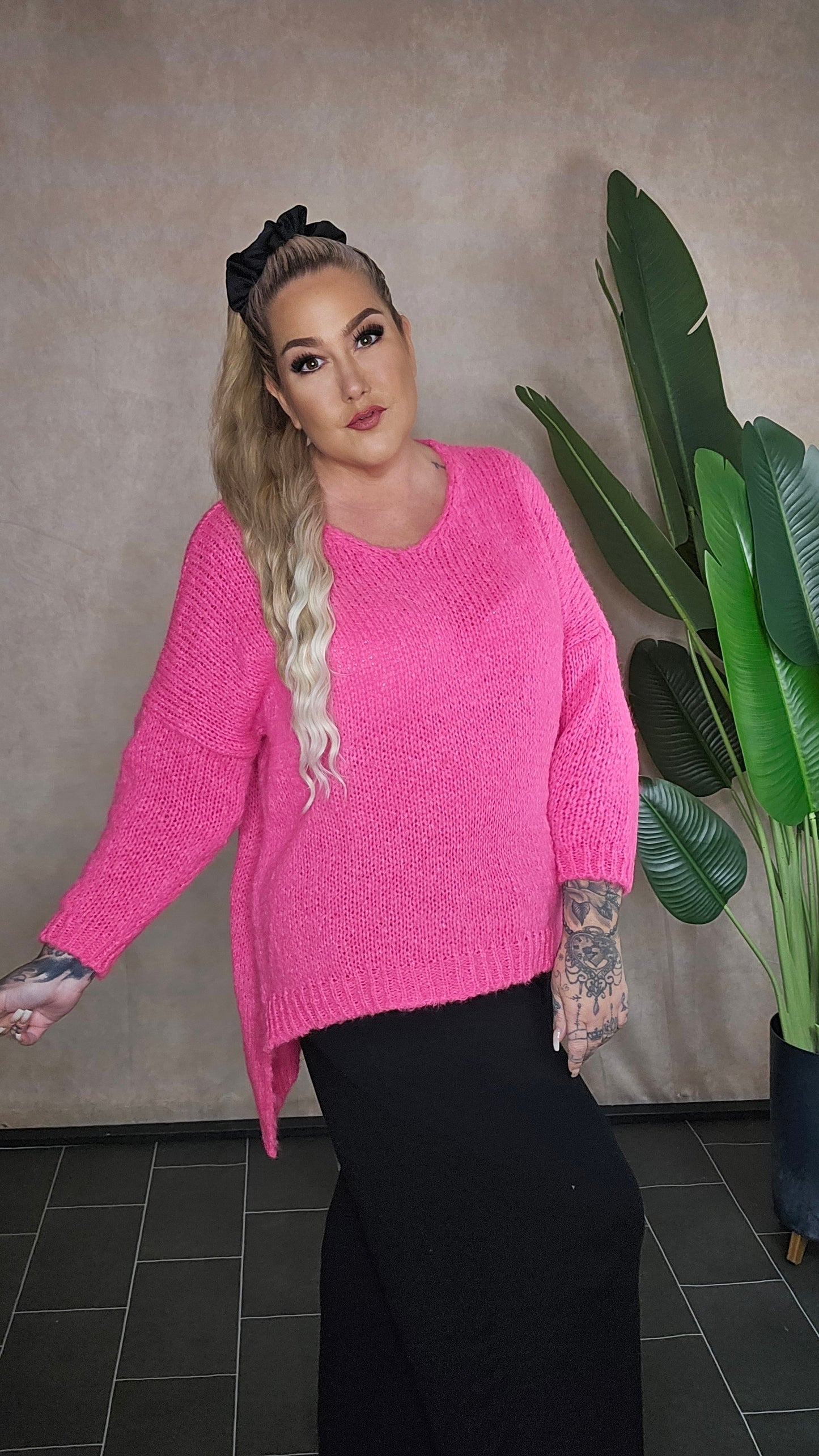 Pullover "Cozy Liv" in Pink