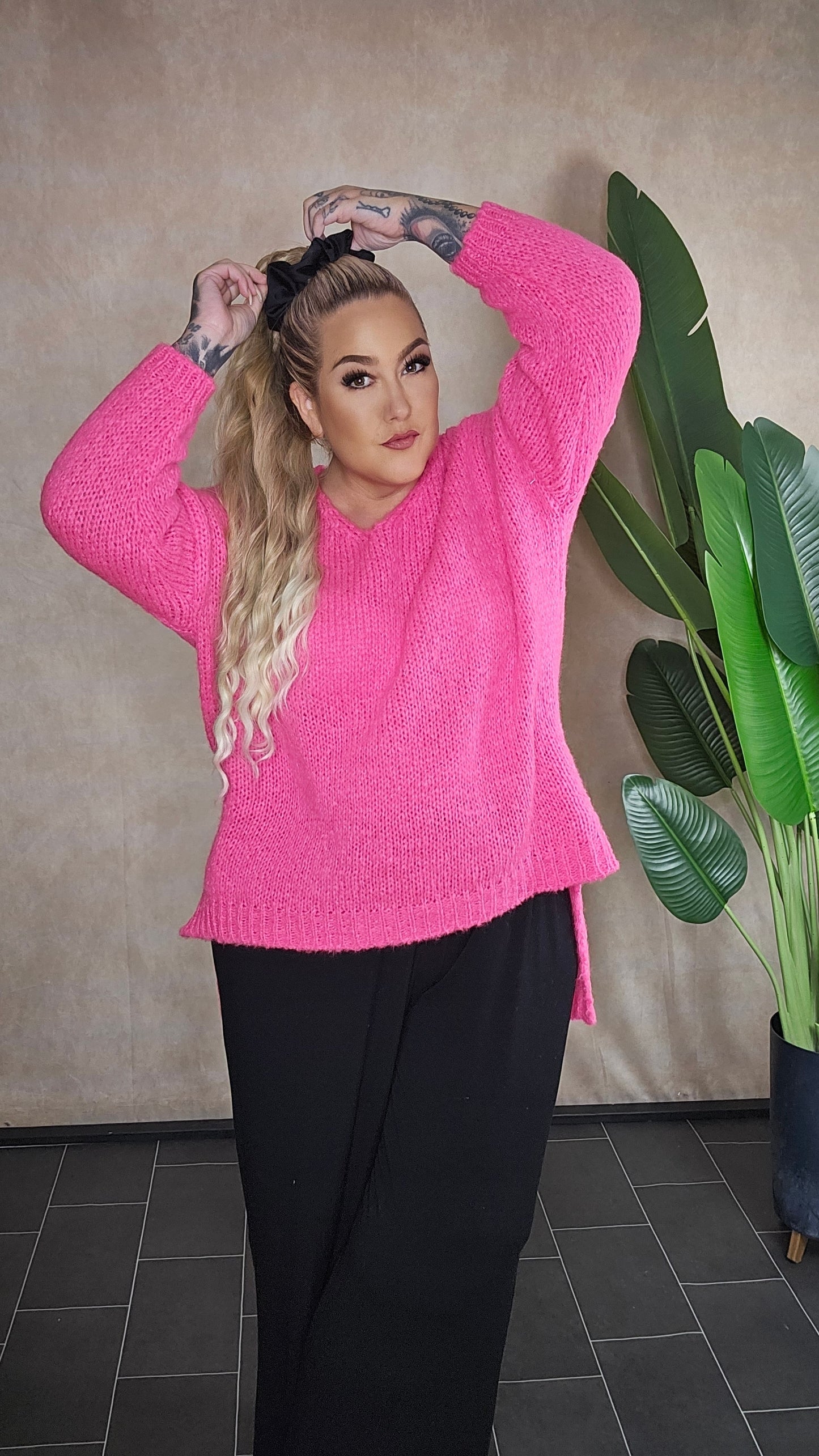 Pullover "Cozy Liv" in Pink