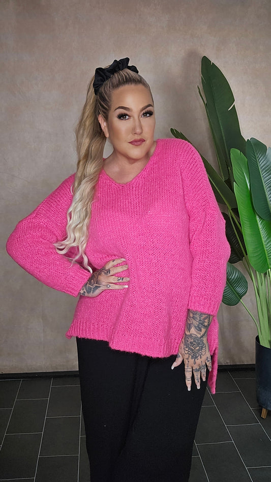 Pullover "Cozy Liv" in Pink