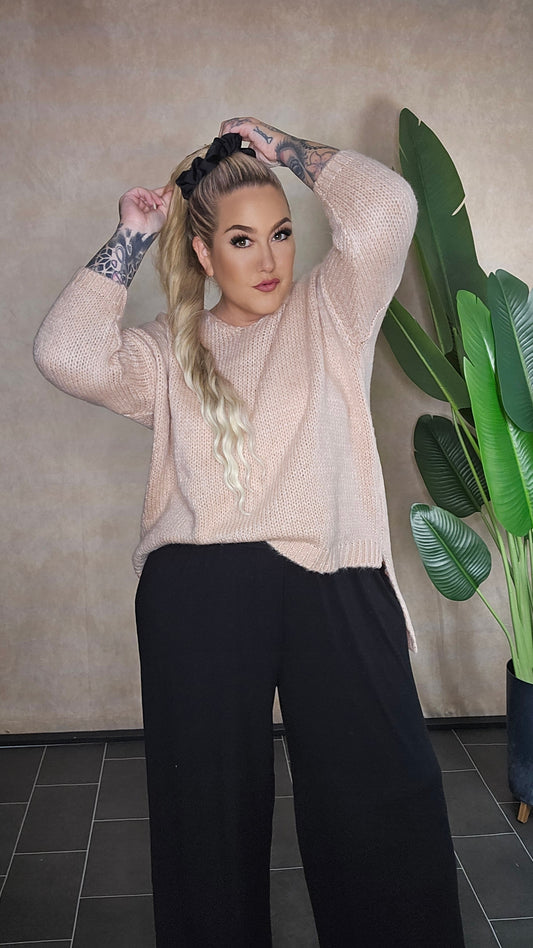 Pullover "Cozy Liv" in Blush