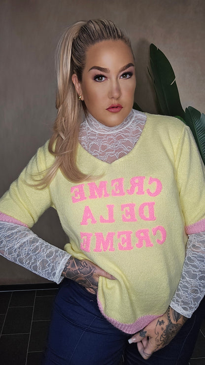 Pullover Creme de la Creme