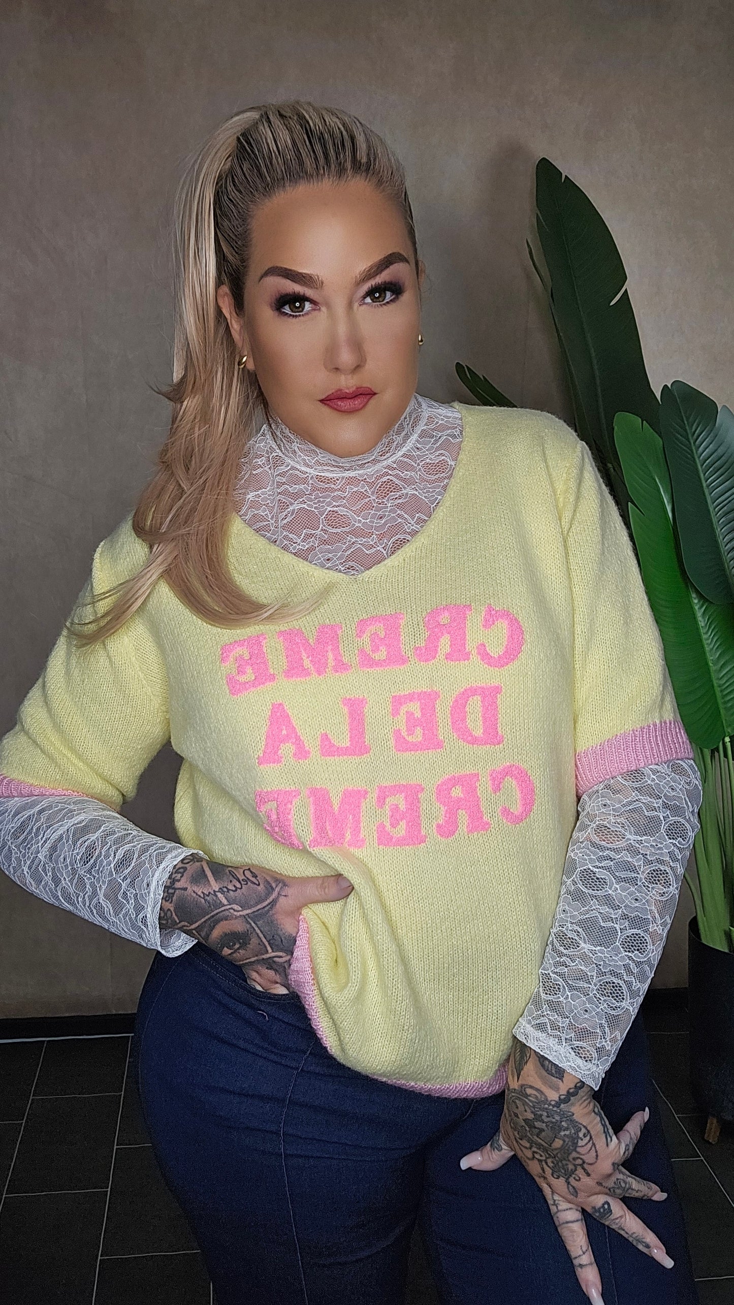 Pullover Creme de la Creme
