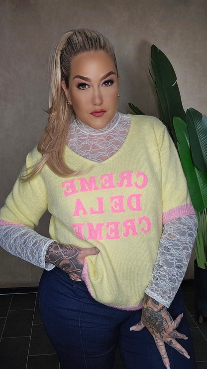Pullover Creme de la Creme