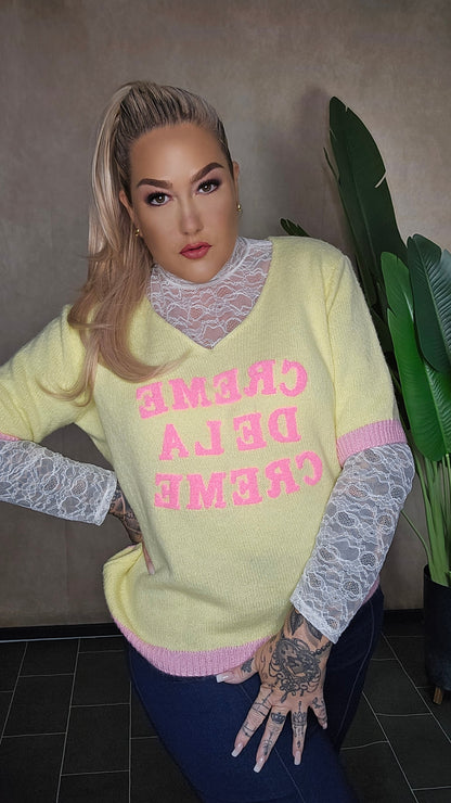 Pullover Creme de la Creme
