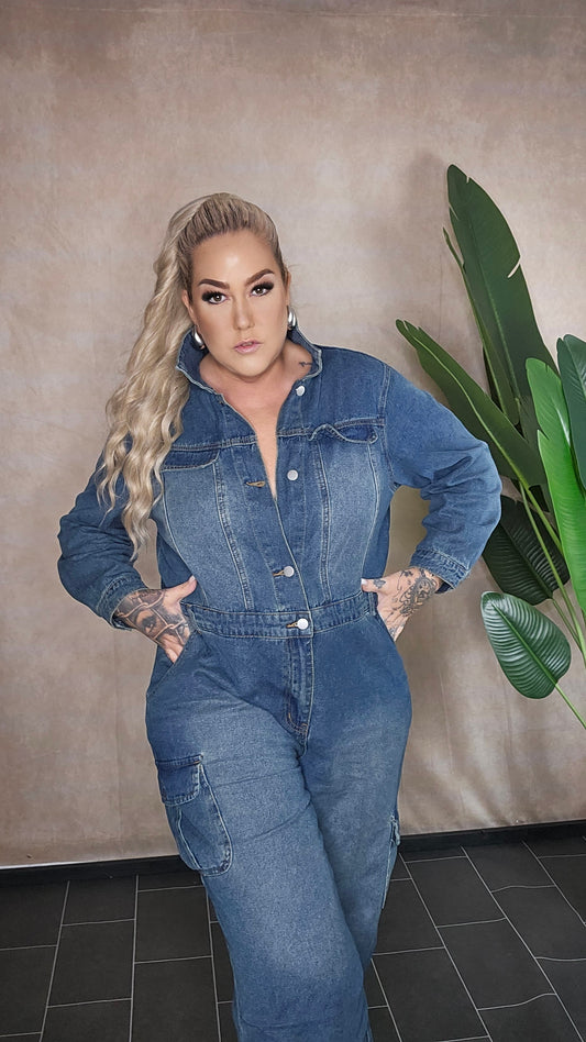 Overall Denim washed