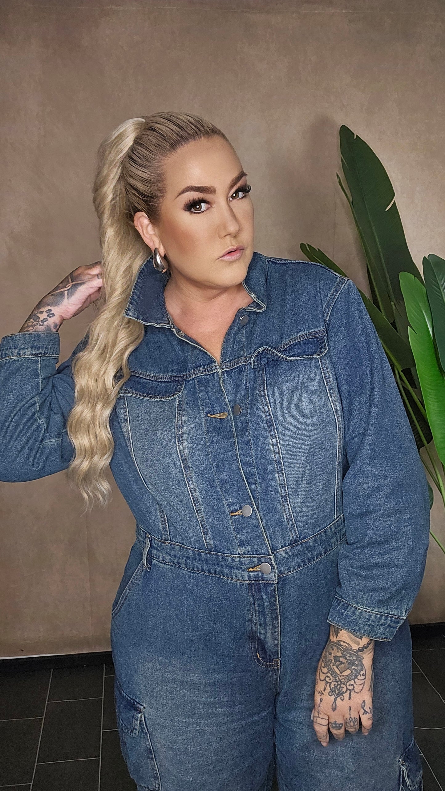 Overall Denim washed