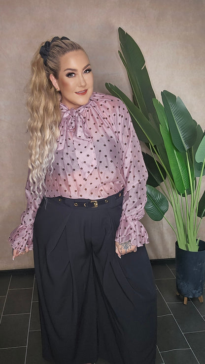 Bluse ChiffonLove Rosé