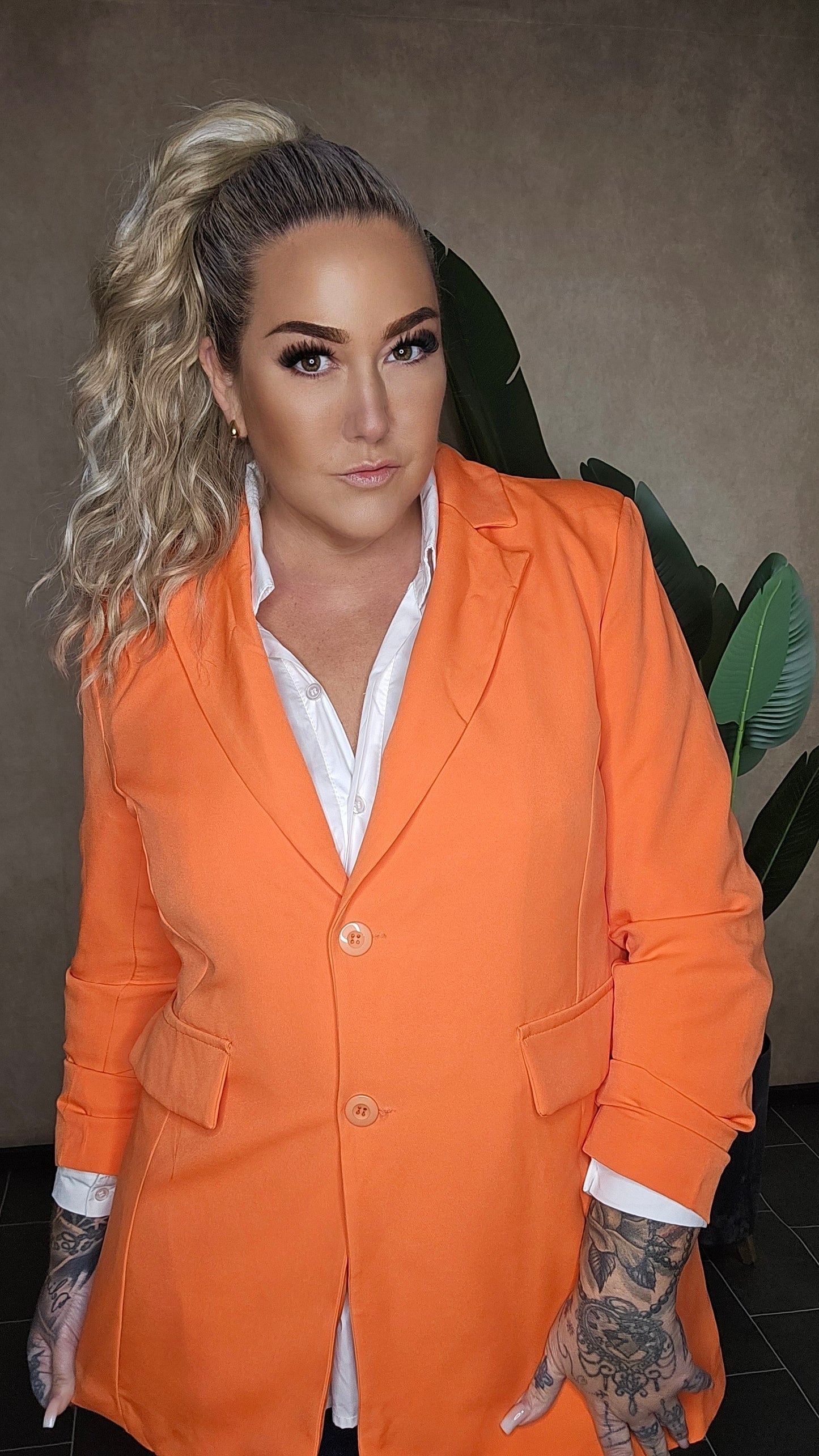 Blazer "Sunset Orange"