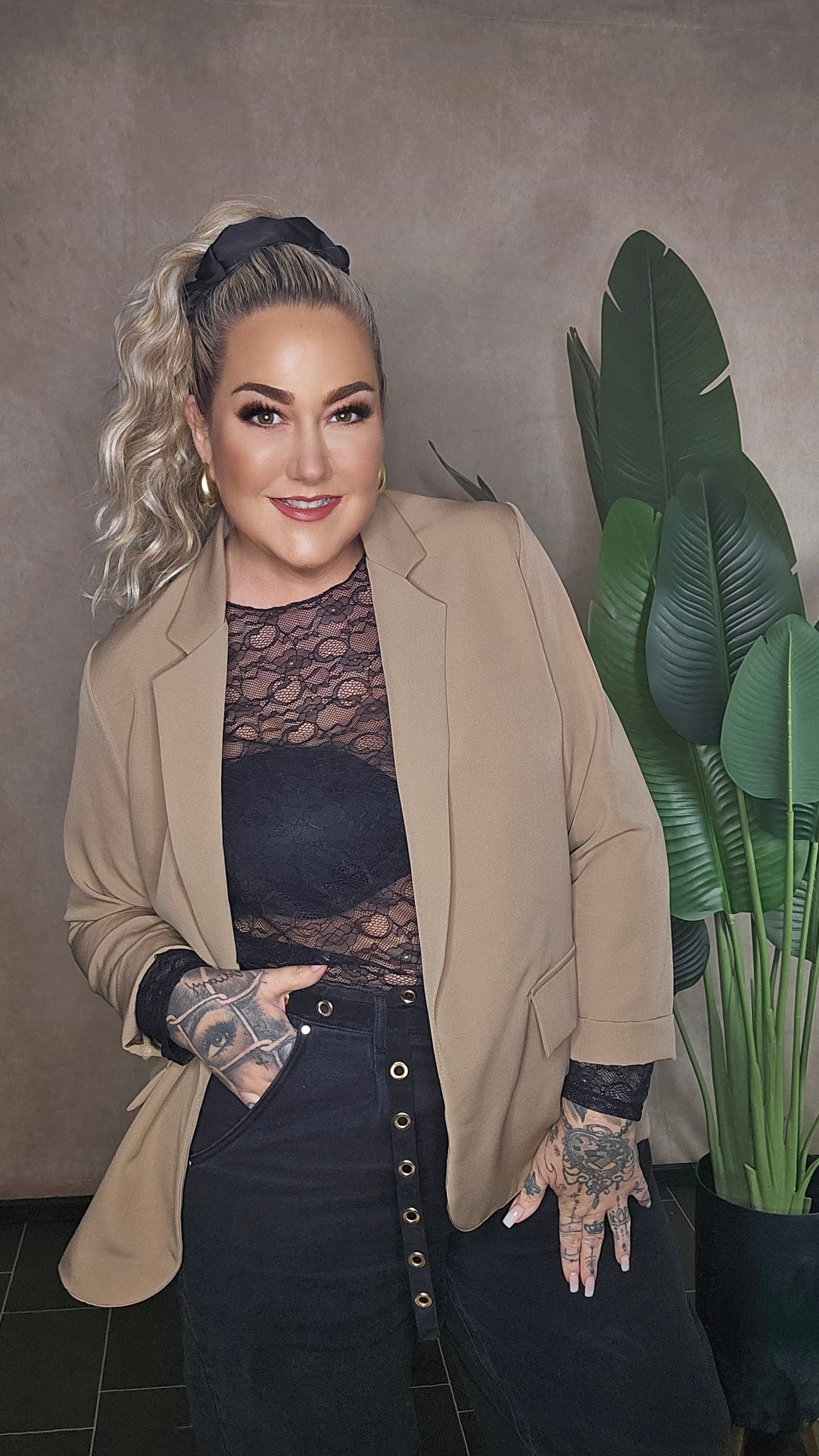 Blazer Nastja Latte Macchiato