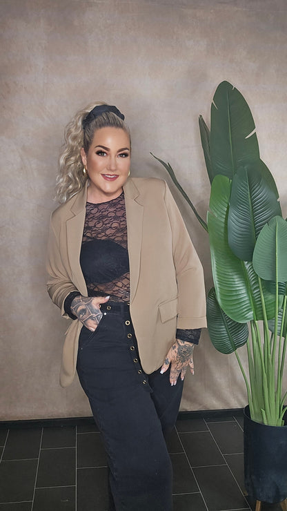 Blazer Nastja Latte Macchiato