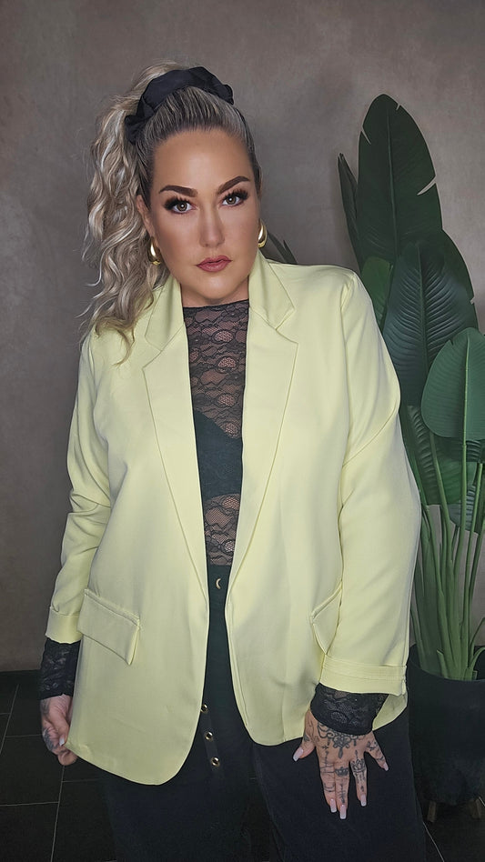Blazer Nastja Buttergelb