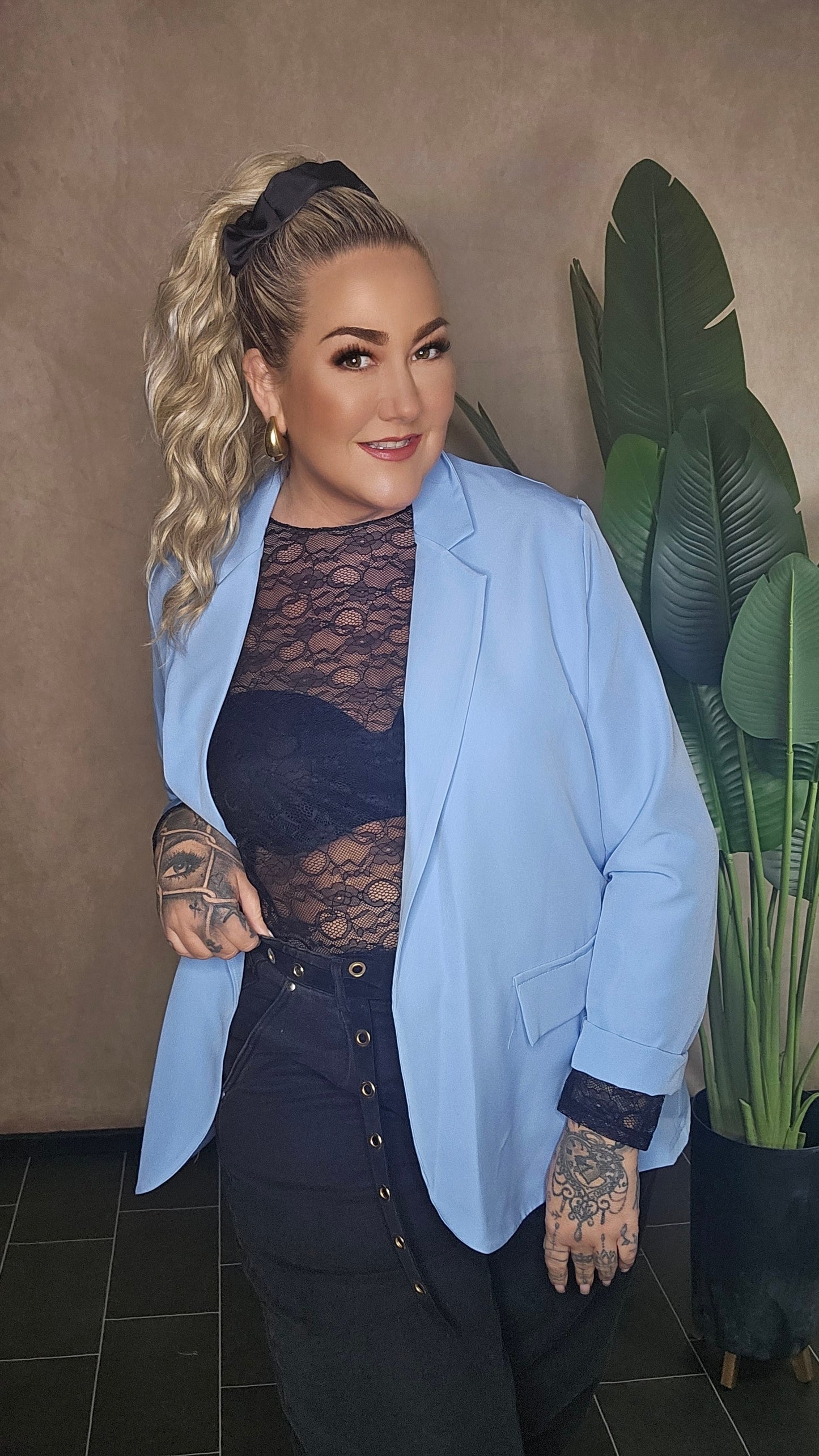 Blazer Nastja Himmelblau