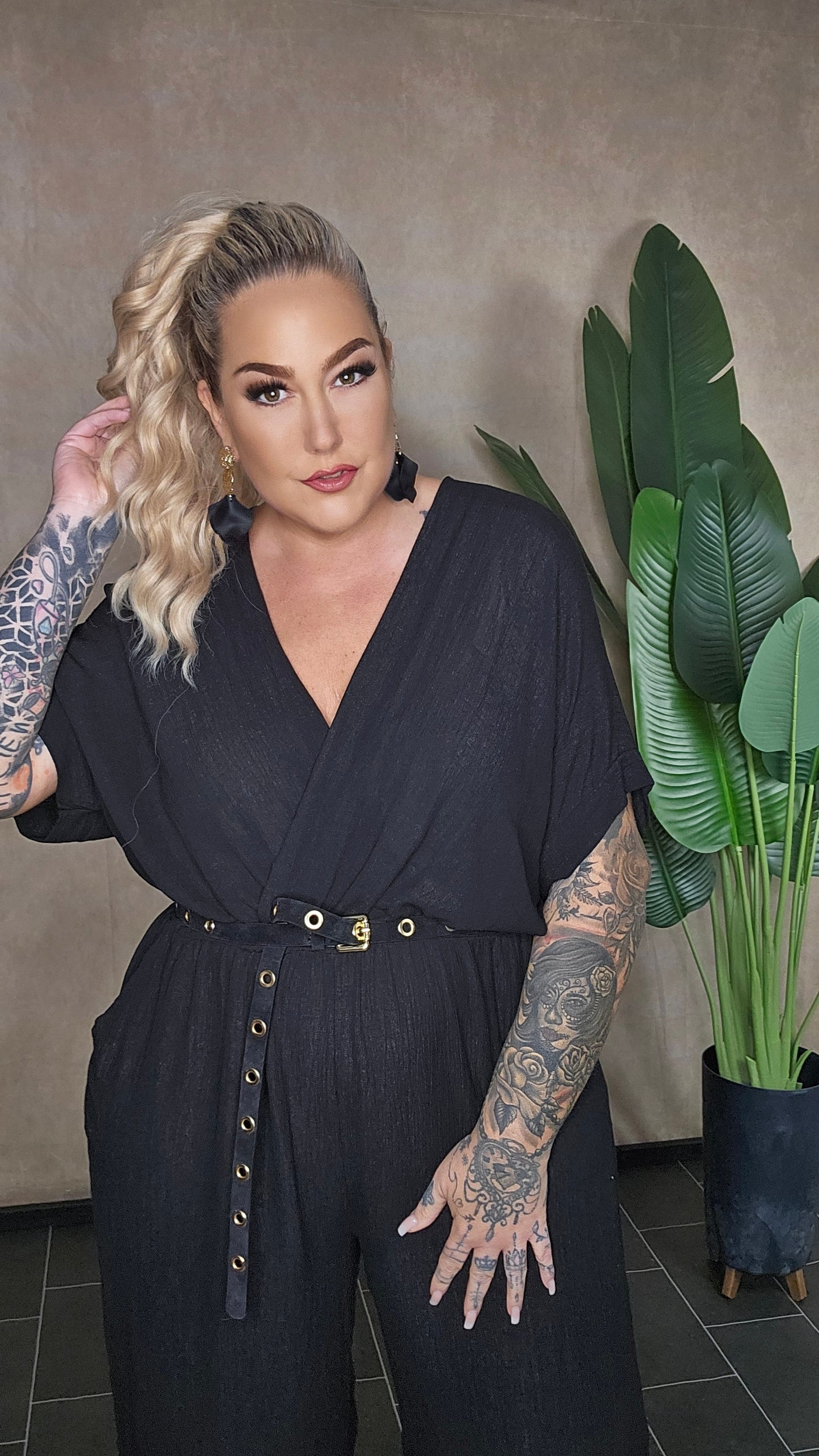 Jumpsuit Kayla  Schwarz
