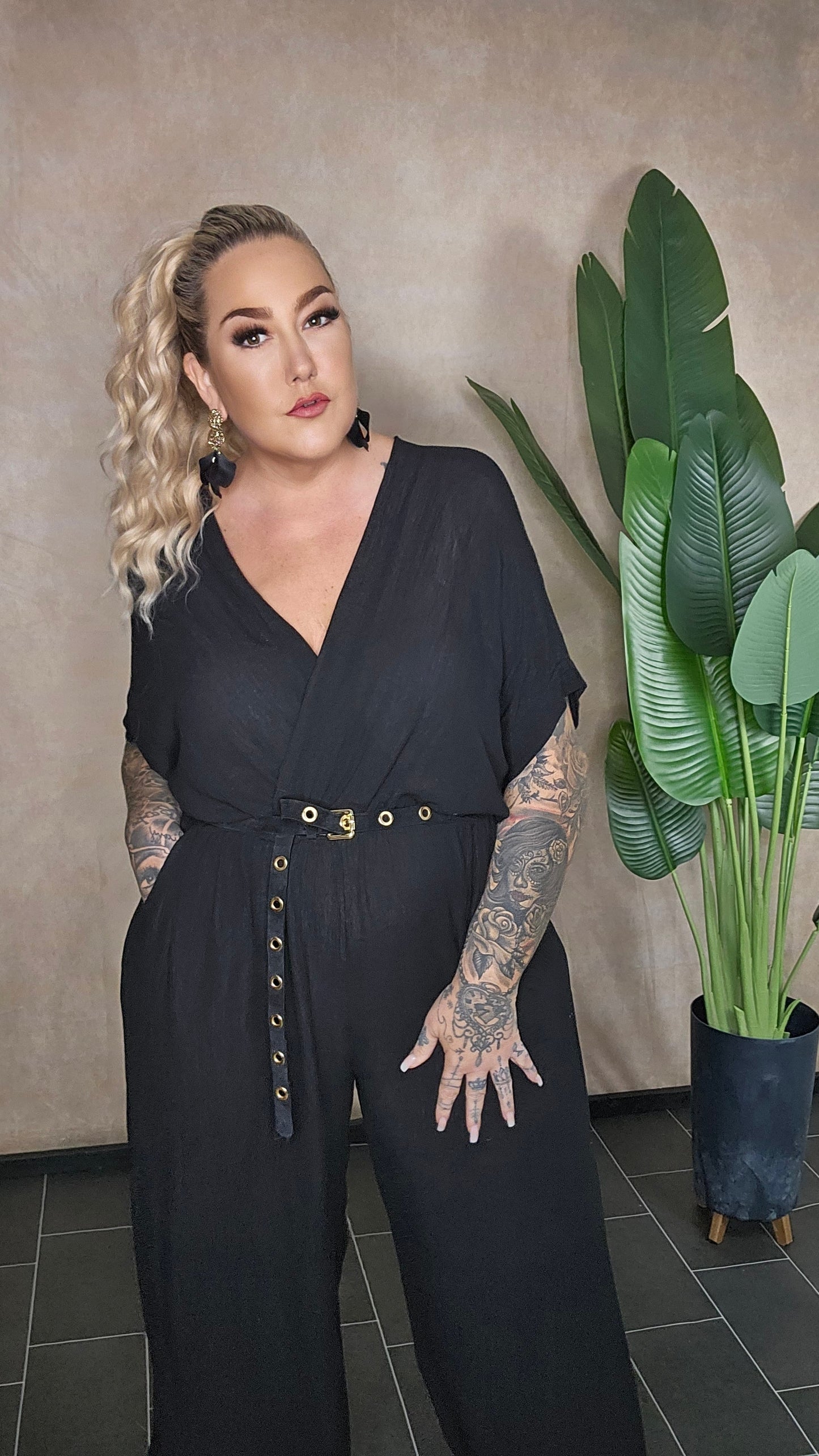 Jumpsuit Kayla  Schwarz