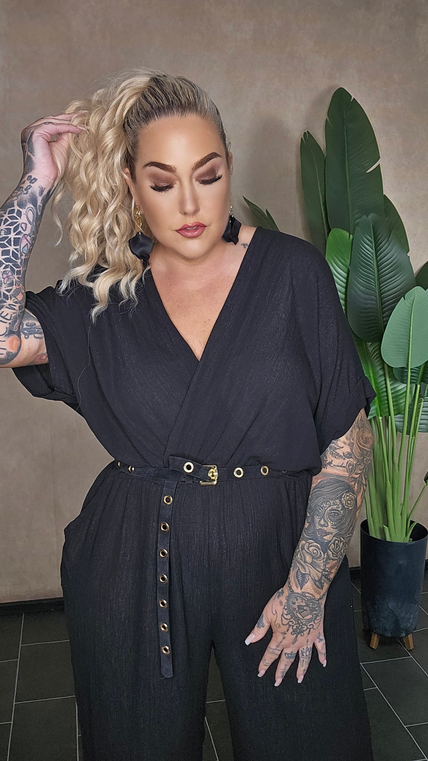 Jumpsuit Kayla  Schwarz