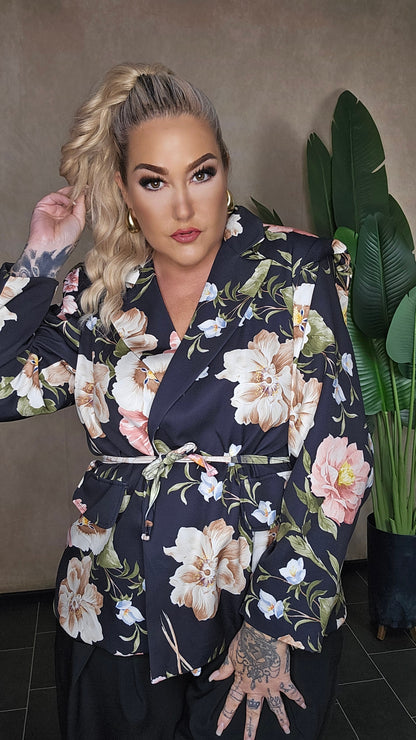 Blazer Lumiére Bloom  Noir