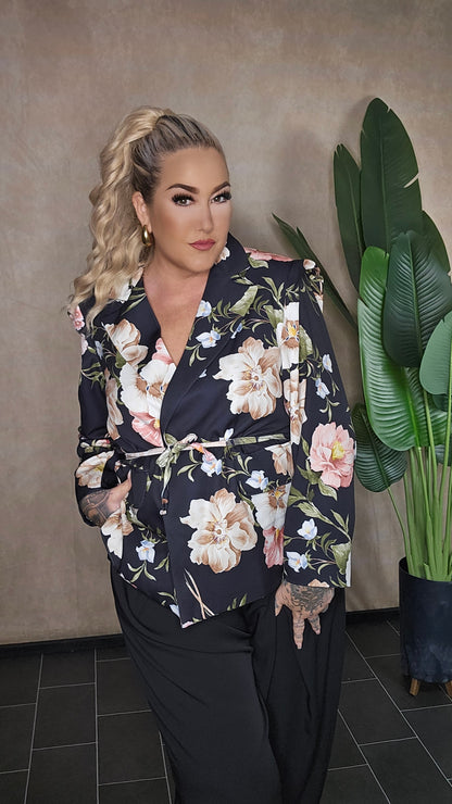 Blazer Lumiére Bloom  Noir