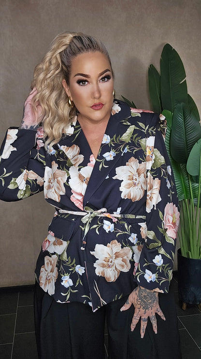 Blazer Lumiére Bloom  Noir