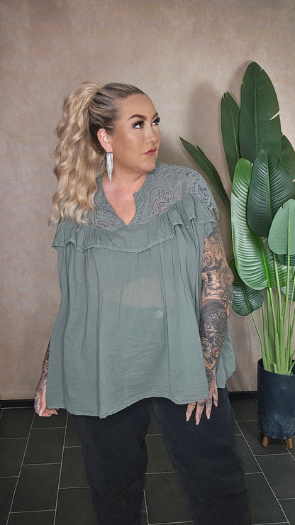 La Jolie Boisé Bluse