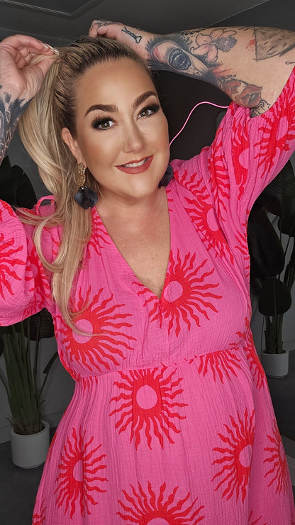Kleid Musselin Sun