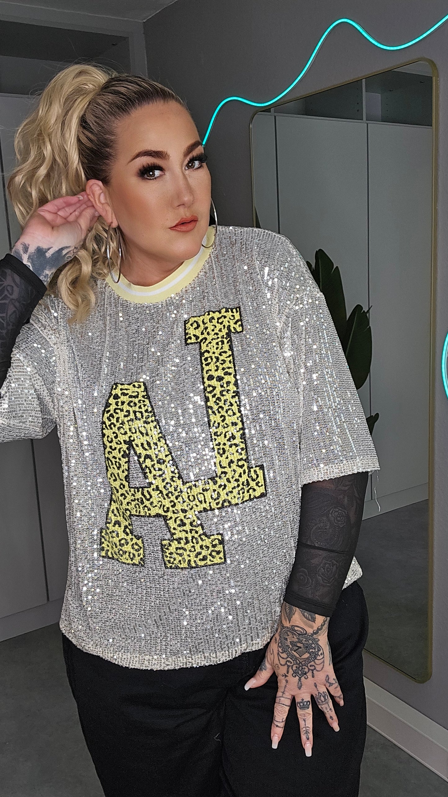 Collage Glam Shirt