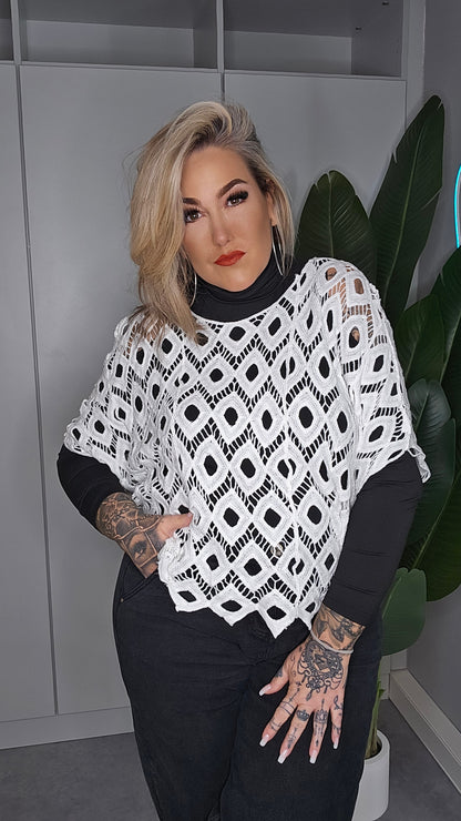 Häkel Shirt in 3 Farben