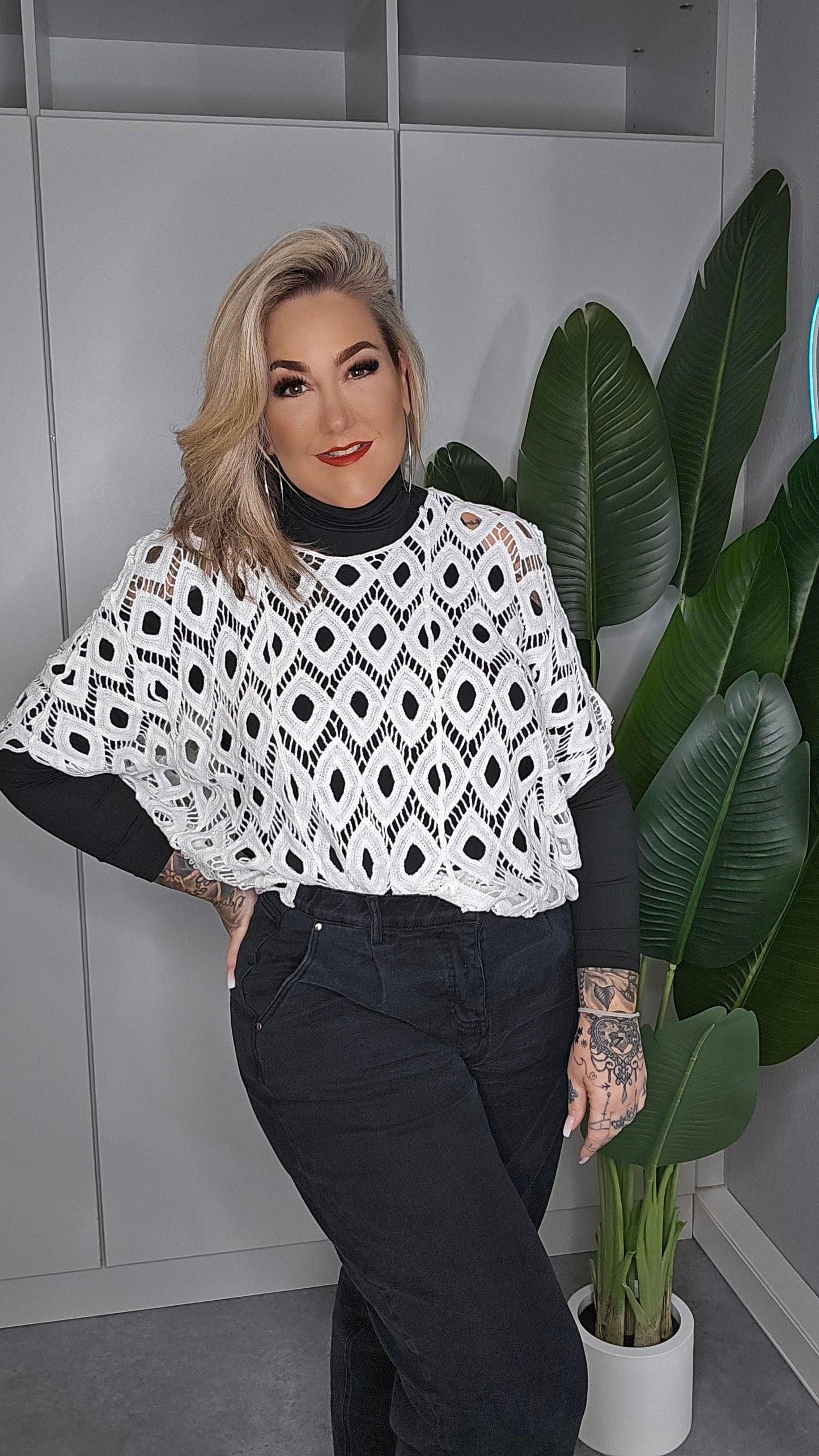 Häkel Shirt in 3 Farben
