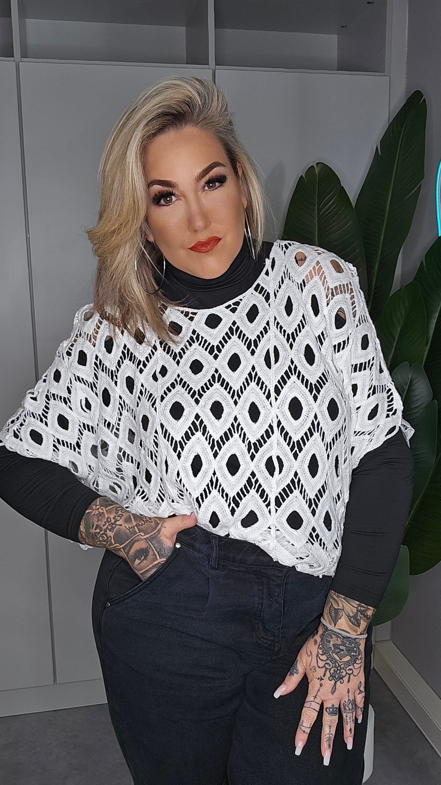 Häkel Shirt in 3 Farben