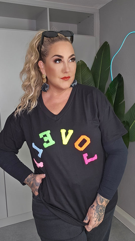 Lovely  Shirt schwarz