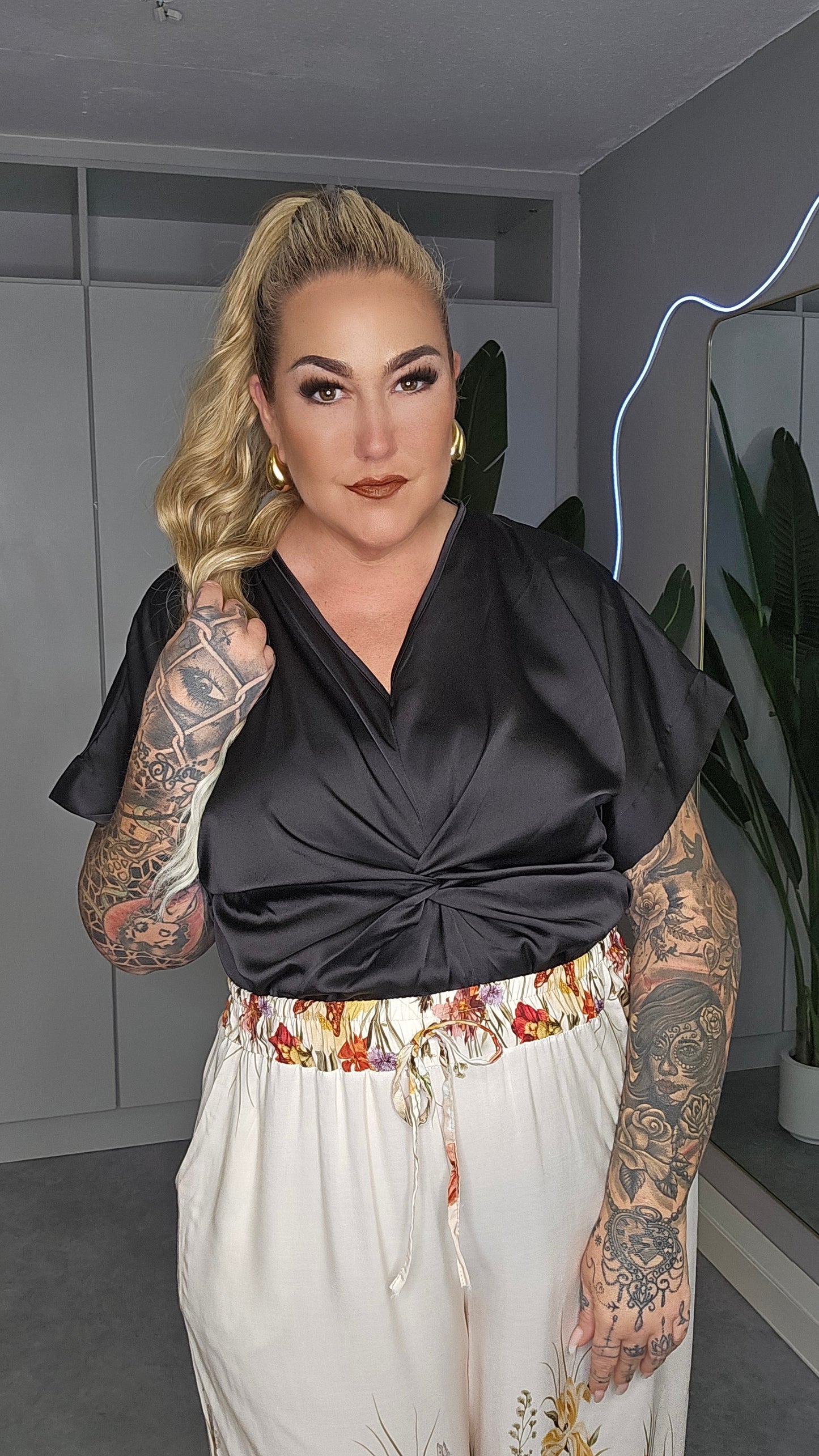 Hose Fleur Belle Weiß