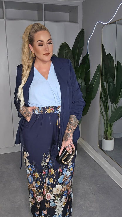 Hose Fleur  Belle Navy