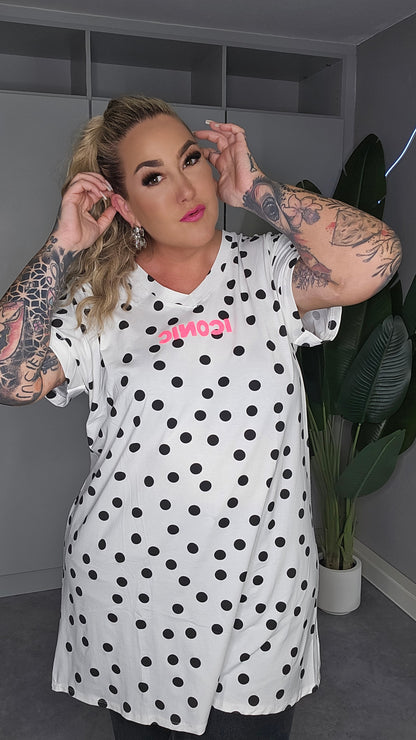 Iconic Kleid Punkte