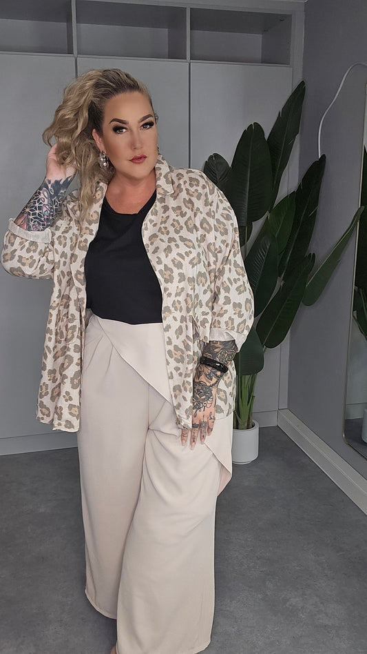 Blazer Leoprint