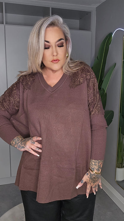 Oversized Pullover POM 716