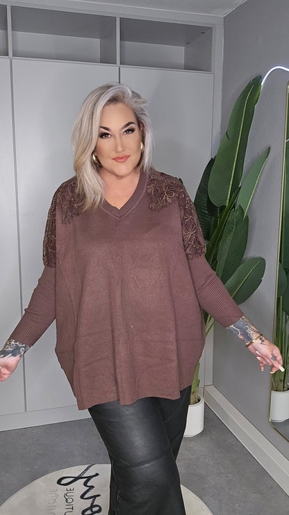 Oversized Pullover POM 716