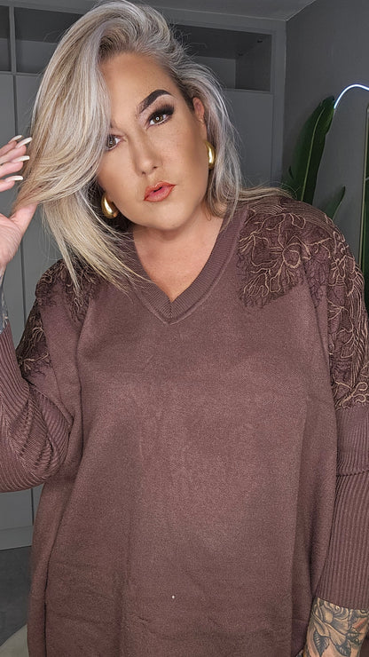 Oversized Pullover POM 716