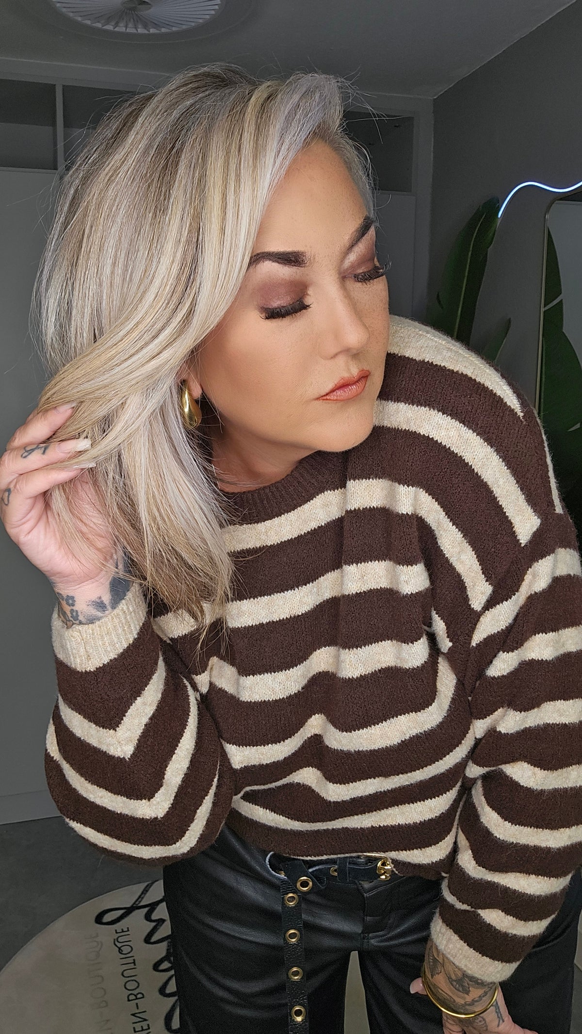Gestreifter  Pullover