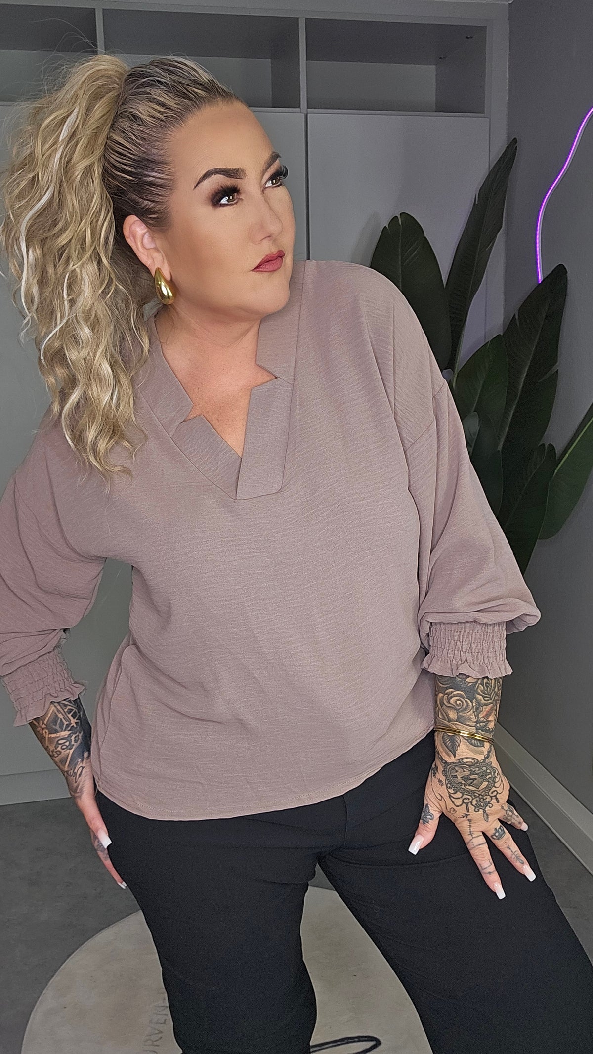 Oversize Bluse See Modern