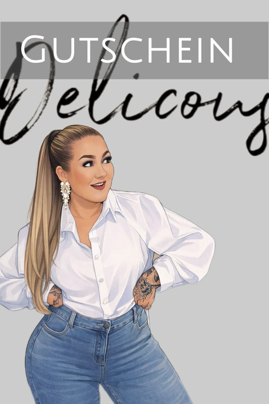 d.elicous Geschenkgutschein – Plus Size Fashion zum Verschenken