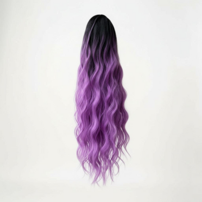 Elegantes Haarteil in Lilac für voluminöse Hochsteckfrisuren und besondere Anlässe