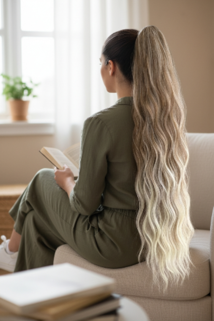 Haarteil "Blond Vibes only"