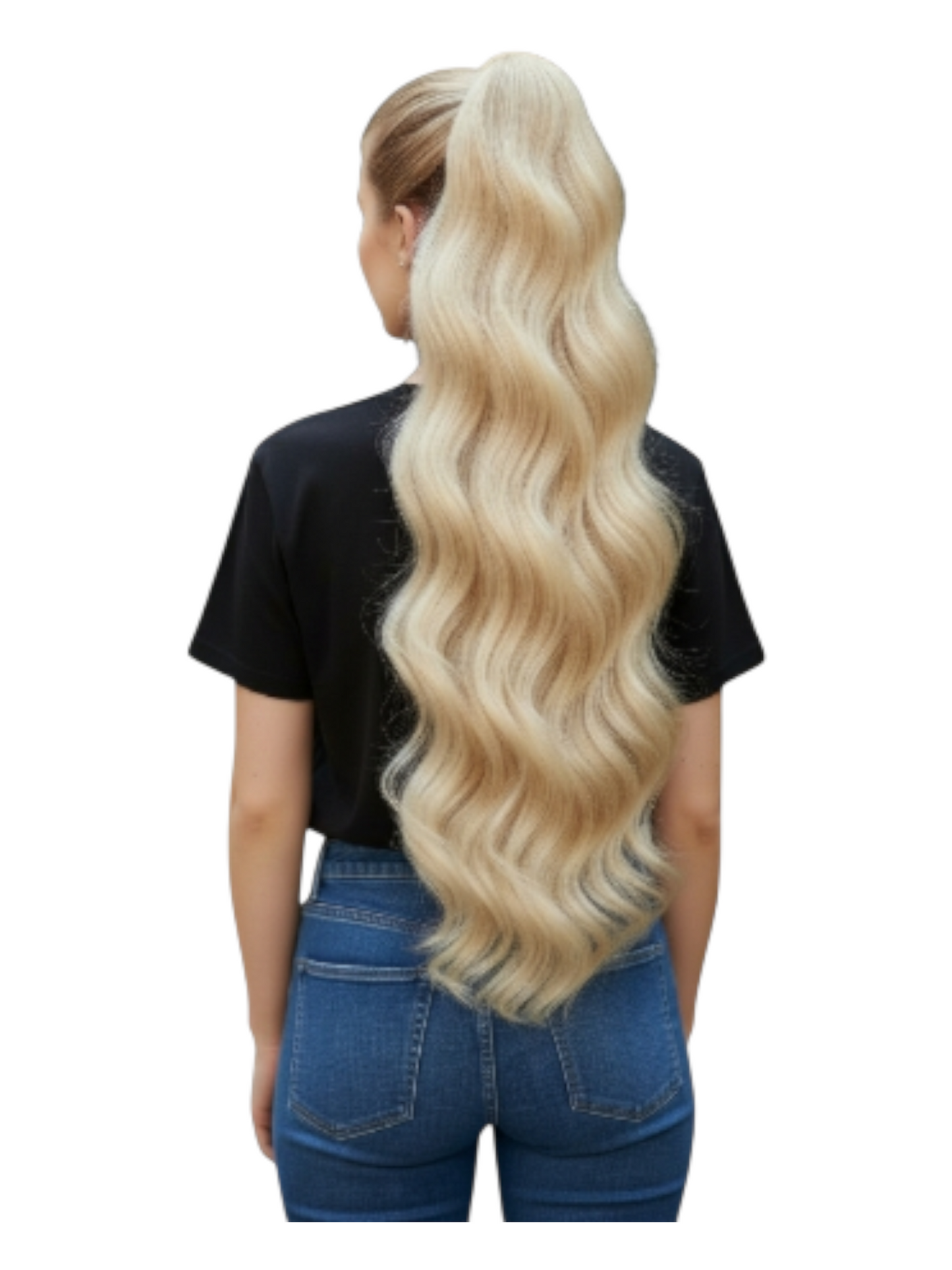 Haarteil "Platin Baby"