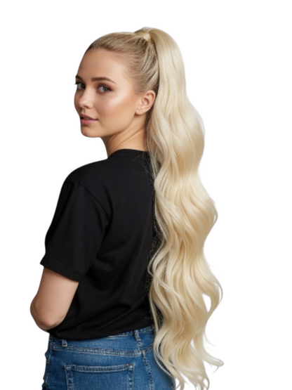 Haarteil "Platin Baby"