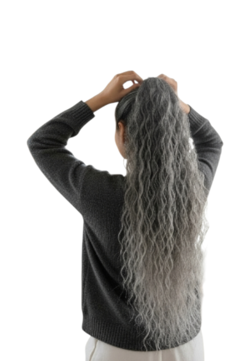 Haarteil "Silver Style DELUXE"