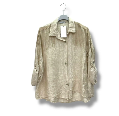 Bluse mit Fransen
