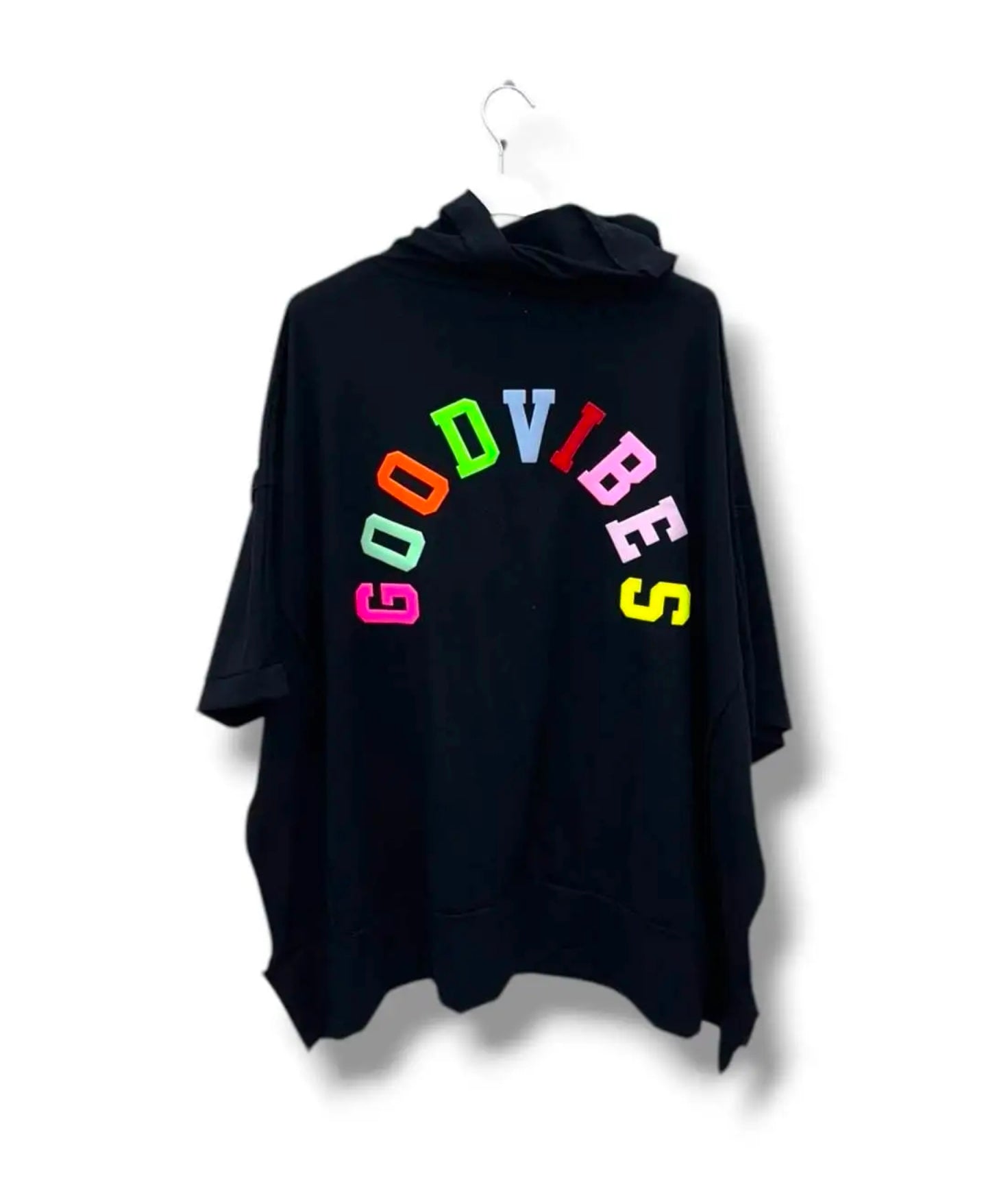 Kapuzenshirt Good Vibes Oversize