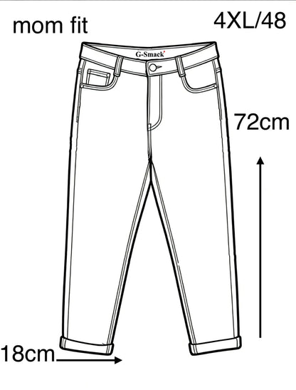 Mom Jeans schwarz