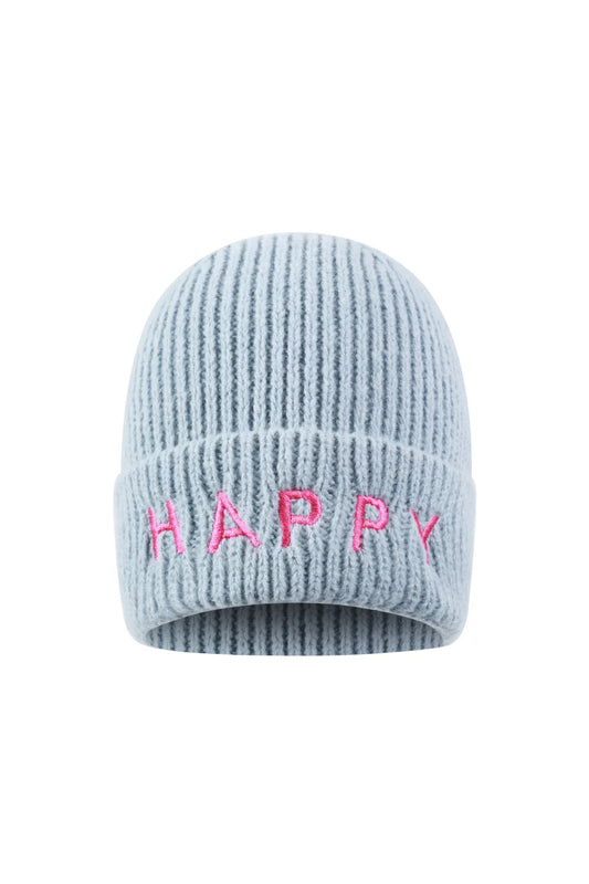 HAPPY Beanie in Hellblau /Rosa 🩵